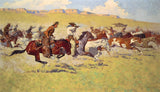 Fight for the Stolen Herd 1903
