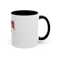 Rainbow Broncho Buster | Accent Coffee Mug (11, 15oz)