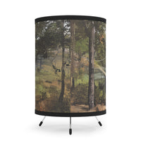 Small Oaks | Tripod Lamp with Printed Shade, US\CA plug