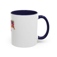 Rainbow Broncho Buster | Accent Coffee Mug (11, 15oz)