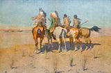 The Pioneer, 1904 Collier's Print