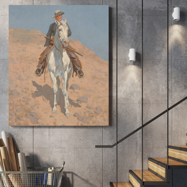 Self Portrait on a Horse canvas