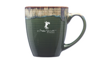 Green Remington Logo Pottery Mug