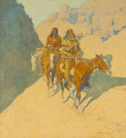 The Unknown Explorers, 1906 Collier's Print