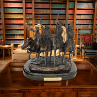 Remington’s Coming Through the Rye – Museum Quality Reproduction | Medium Size (Black Base)