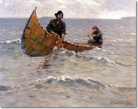 Hauling the Gill Net
