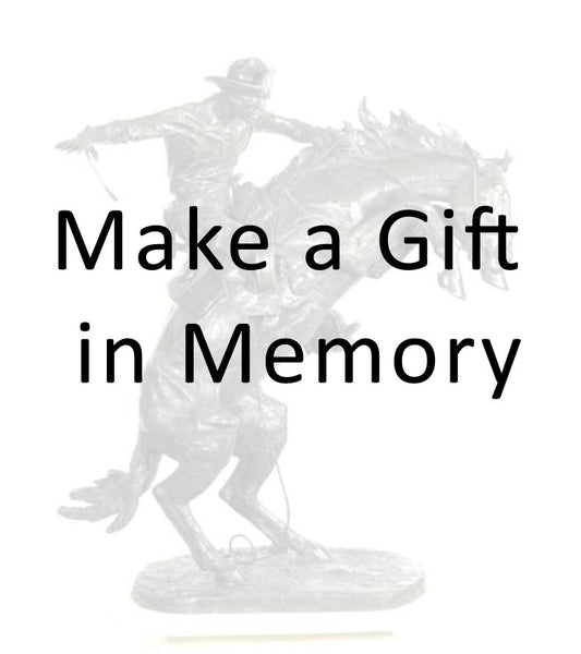 Make a Gift in Memory - $100