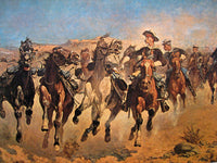 Dismounted: The Fourth Troopers Moving 1890
