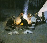 The Hunters' Supper 1909