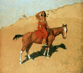Hostiles Watching the Column (The Scout) 1897